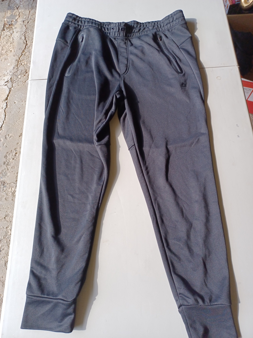 Reebok Dark Gray Athletic Jogger Pants